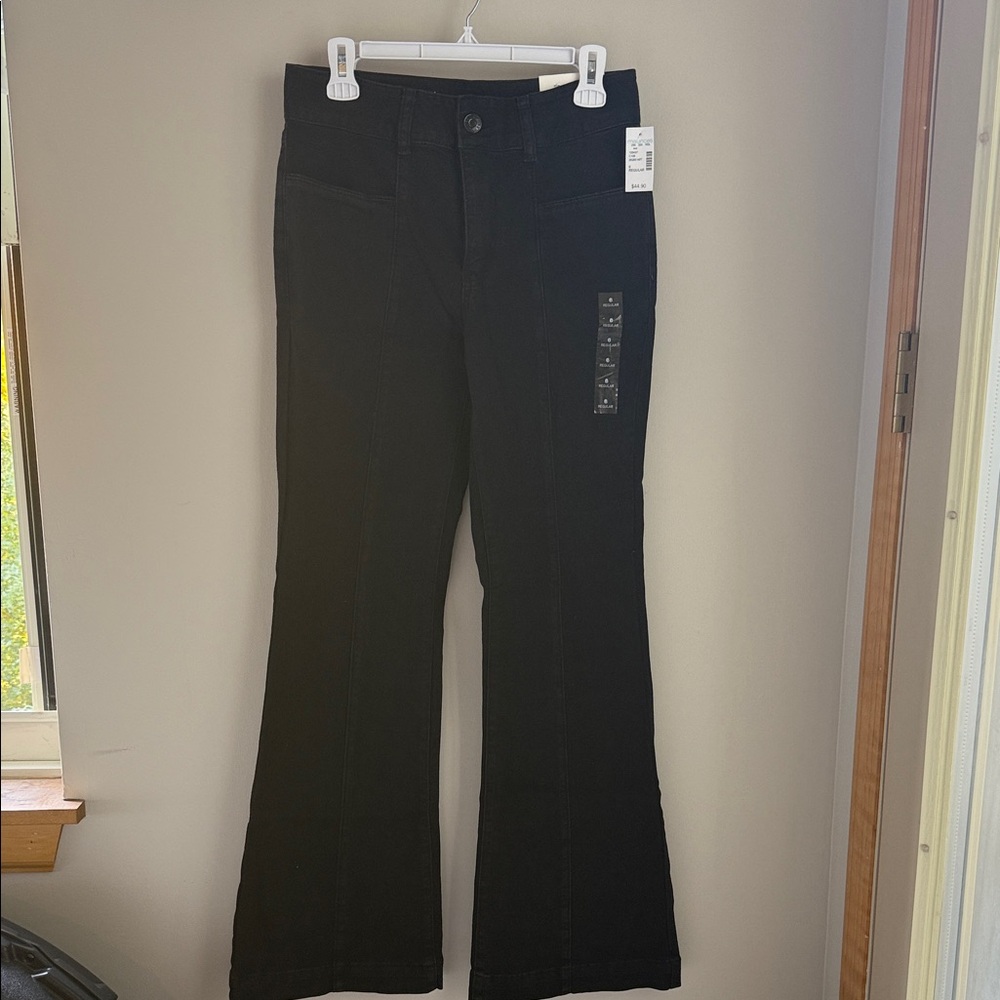 Maurices Black Flare Jeans
